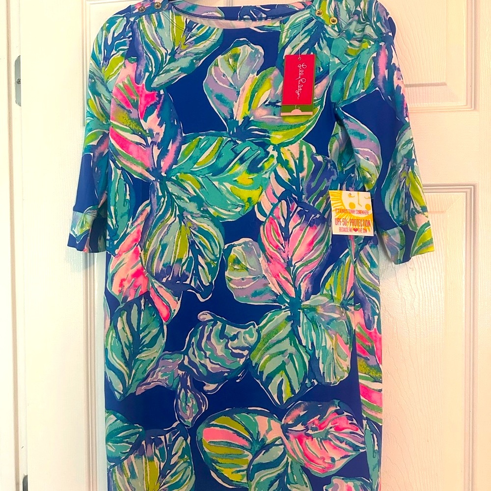 Lilly Pulitzer UPF50+ resort dress coverup XL